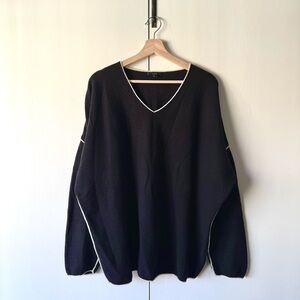 COS V-Neck Wool Sweater